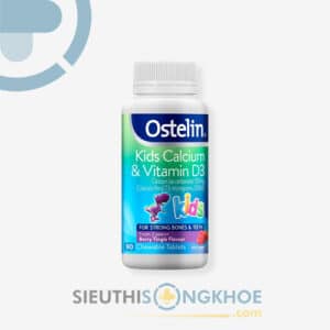 Ostelin Kids Calcium & Vitamin D3 – Sản Phẩm Hỗ Trợ Tăng Chiều Cao & Cải Thiện Não Bộ Cho Trẻ