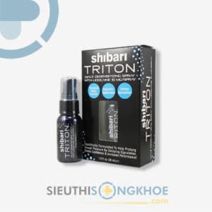 Shibari Triton – Chai Xịt Hỗ Trợ Kéo Dài Thời Gian Sung Sướng Cho Cậu Nhỏ