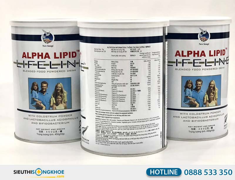 sữa non alpha lipid lifeline giá bao nhiêu