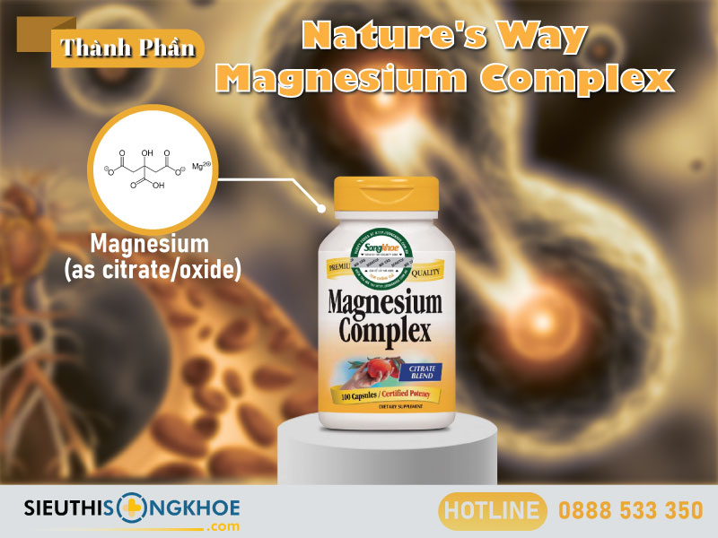 thành phần của nature's way magnesium complex