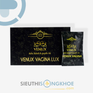 Venux Vagina Lux Hỗ Trợ Ngăn Chặn & Bảo Vệ Sức Khoẻ Vùng Kín Phụ Nữ Hộp 6 Viên