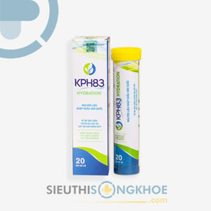 KPH83 Hydration – Viên Sủi Hỗ Trợ Hạ Đường Huyết & Đẩy Lùi Biến Chứng Tiểu Đường
