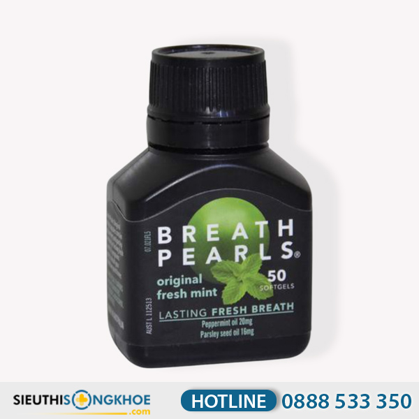 Breath Pearls - Sản Phẩm Hỗ Trợ Loại Bỏ Mùi Hôi Miệng