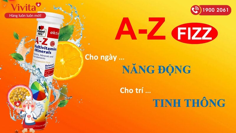 qua tang khoan chat a z fizz doppelherz