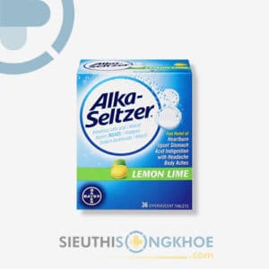 Alka Seltzer – Viên Sủi Hỗ Trợ Đẩy Lùi Biểu Hiện Khó Tiêu & Hạn Chế Các Cơn Đau Nhức Cơ Thể