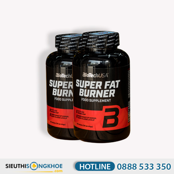 Super Fat Burner - Viên Uống Hỗ Trợ Giảm Hấp Thụ Chất Béo & Đào Thải Mô Mỡ