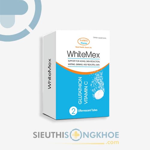 Whitemex - Viên Sủi Hỗ Trợ Dưỡng Trắng Da