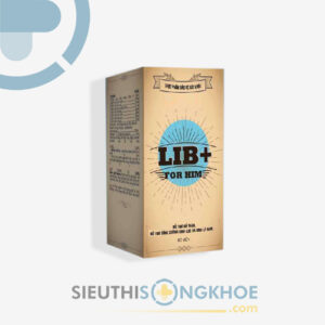 Lib+ For Him – Viên Uống Hỗ Trợ Tăng Cường Chức Năng Thận & Nâng Cao Sinh Lực Nam