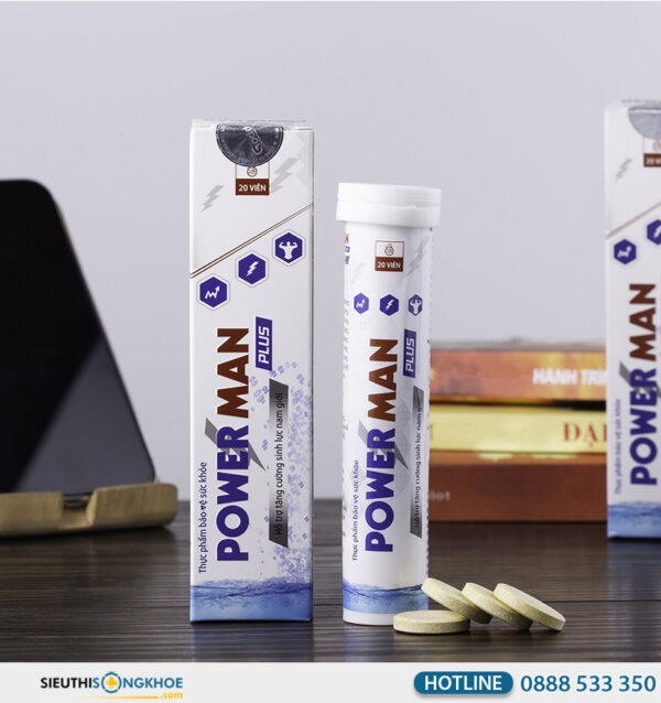 Power Man Plus [789.000đ] - Hỗ Trợ Bổ Thận Tráng Dương