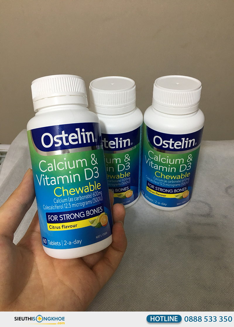 ostelin calcium & vitamin d3 chewable