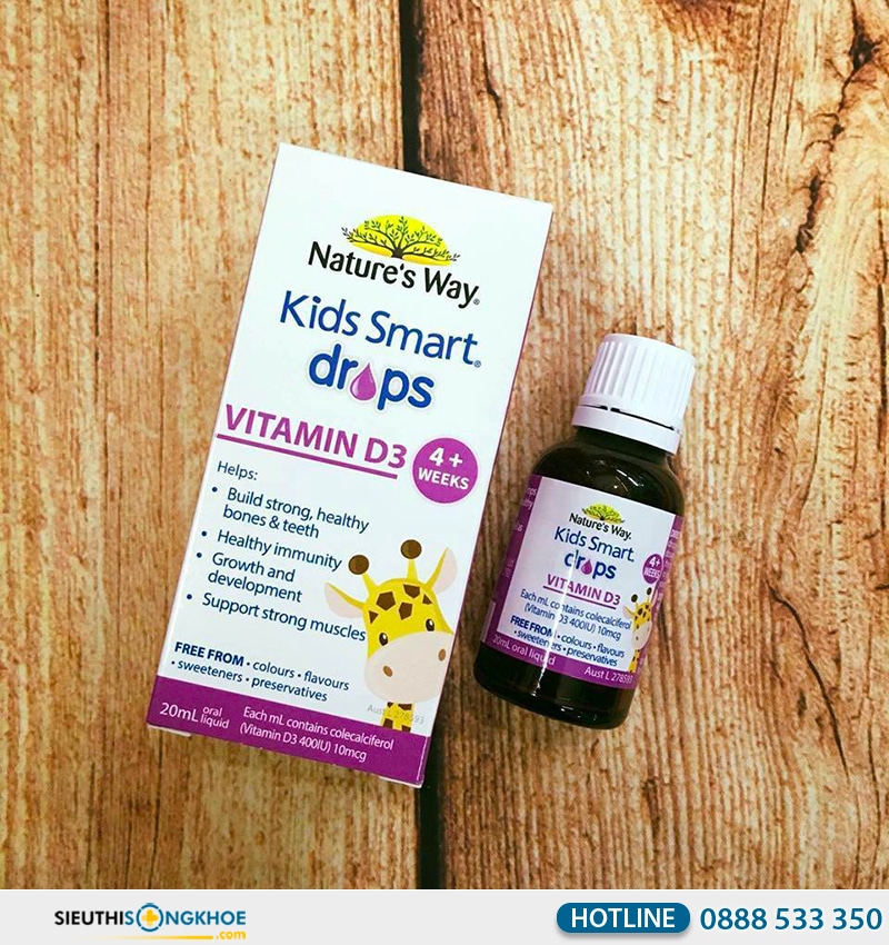 nature's way kids smart drops vitamin d3