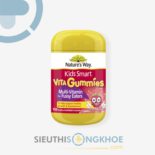 Kids Smart Vita Gummies Multi-Vitamin For Fussy Eaters - Sản Phẩm Hỗ Trợ Cải Thiện Hệ Tiêu Hoá & Nâng Cao Hệ Miễn Dịch Trẻ Em