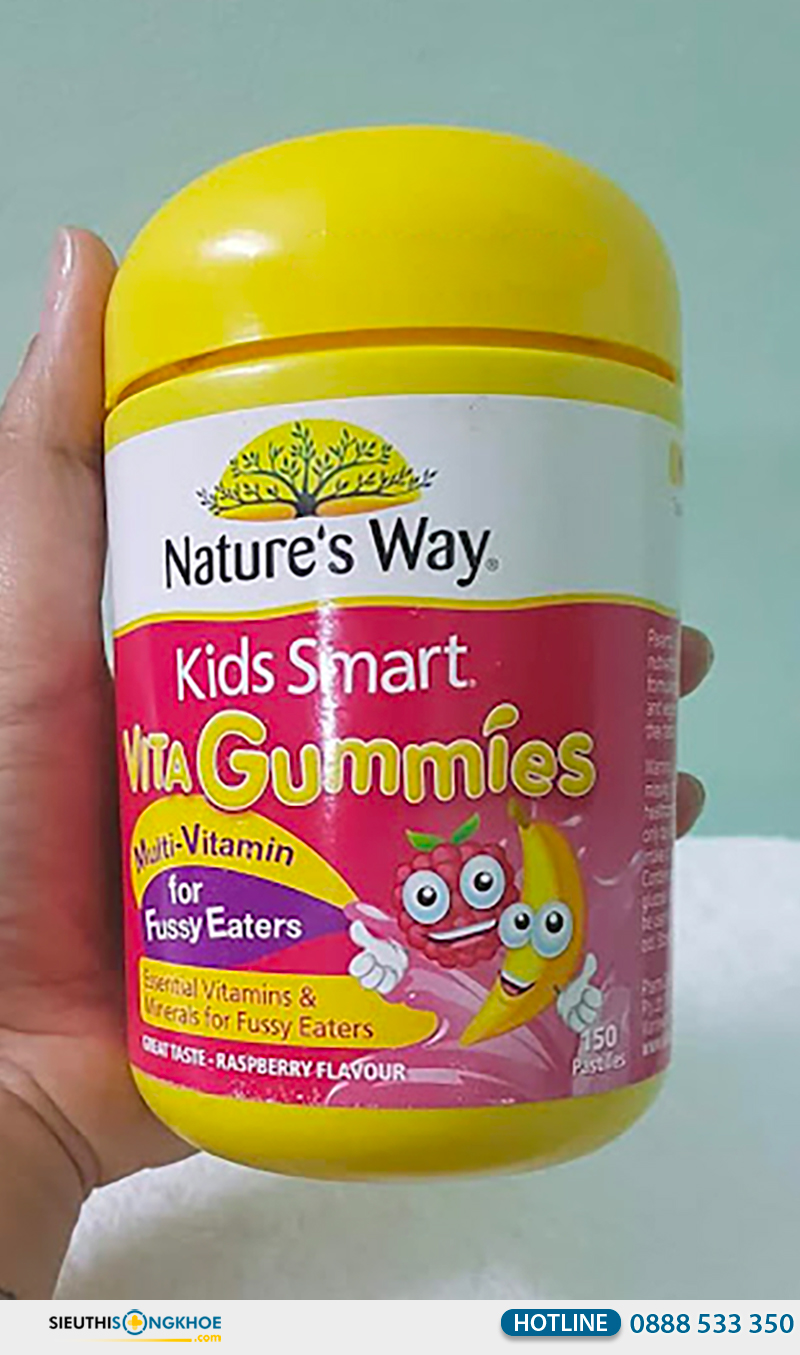 nature's way kids smart vita gummies multi-vitamin for fussy eaters