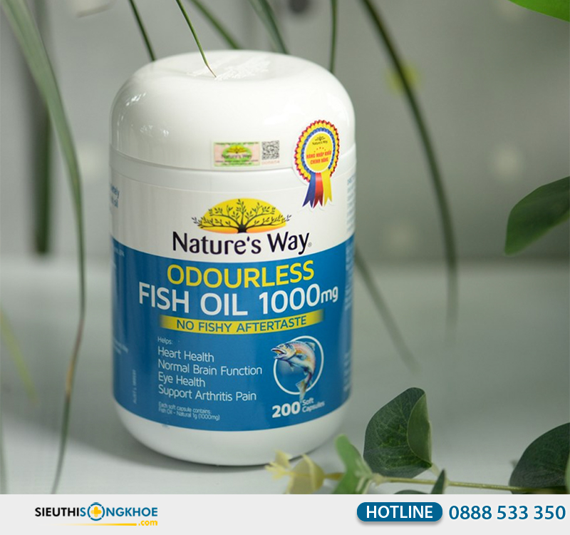 nature's way odourless fish oil 1000mg