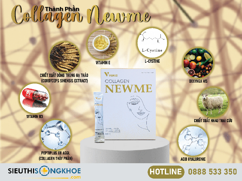 thành phần của collagen newme