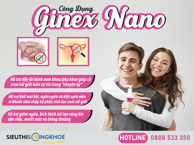 công dụng của ginex nano