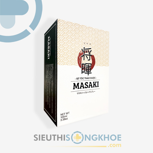 Xịt Tóc Thảo Dược Masaki - Sản Phẩm Hỗ Trợ Ngăn Rụng & Phục Hồi Mái Tóc Chắc Khoẻ