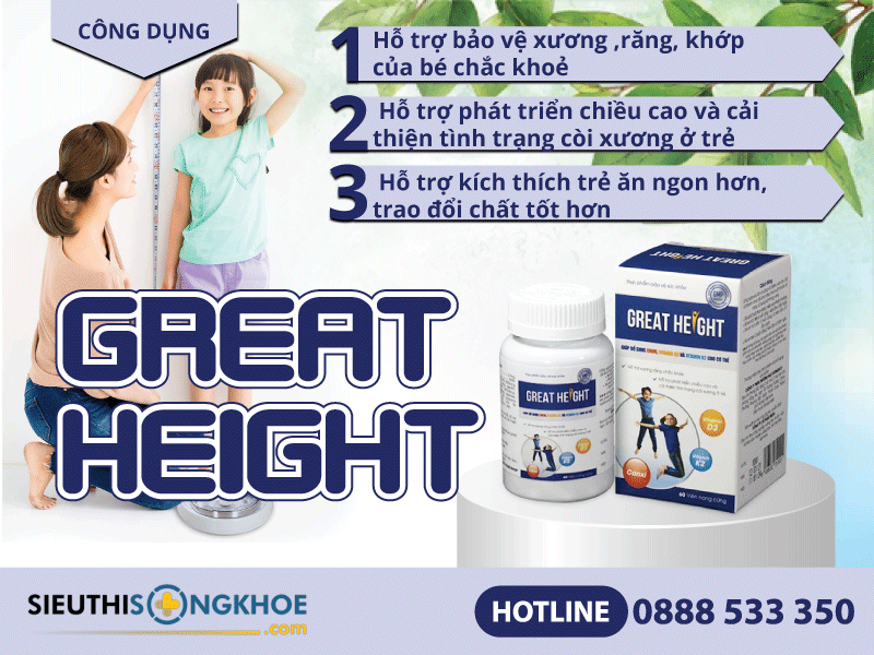 công dụng great height