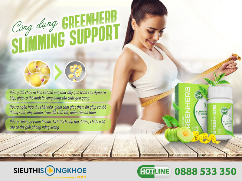 công dụng greenherb slimming support