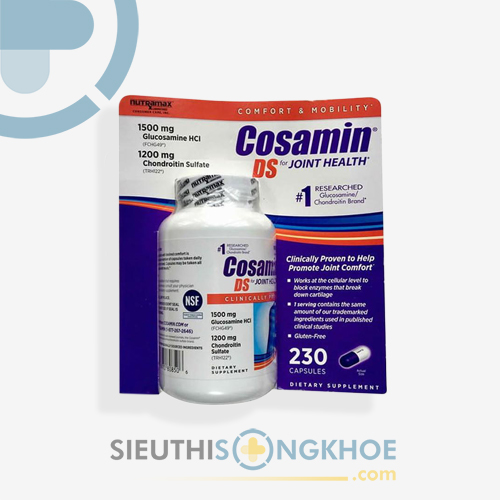 Cosamin DS For Joint Health - Viên Uống Hỗ Trợ Phục Hồi & Bảo Vệ Xương Khớp Luôn Chắc Khoẻ