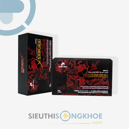 X Samurai - Sản Phẩm Hỗ Trợ Cải Thiện Xuất Tinh Sớm & Nâng Cao Sinh Lực Phái Mạnh