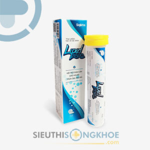 Lipid Zero – Viên Sủi Hỗ Trợ Giảm Tỉ Lệ Mỡ Thừa Trong Máu & Bộ Phận Cơ Thể