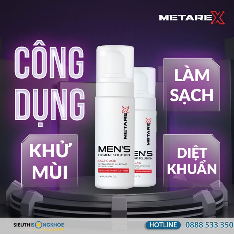 dung dịch vệ sinh nam metare