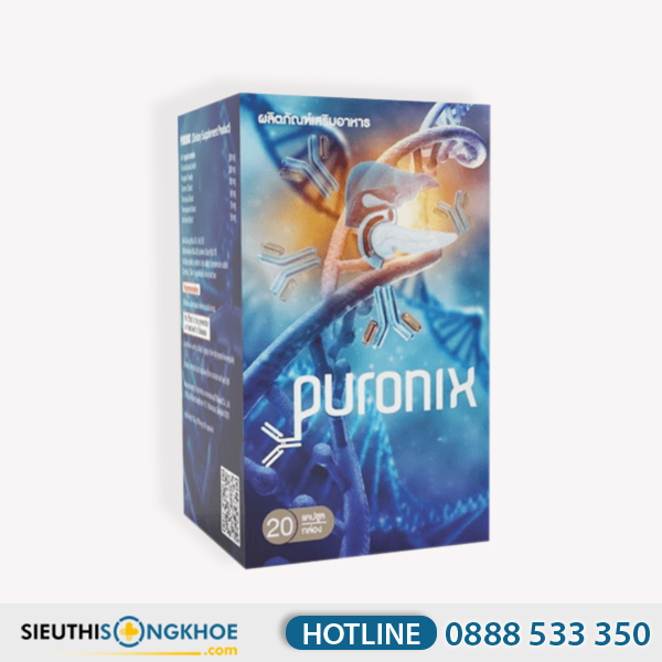 Puronix - Viên Uống Hỗ Trợ Thanh Lọc & Bảo Vệ Sức Khoẻ Đường Ruột