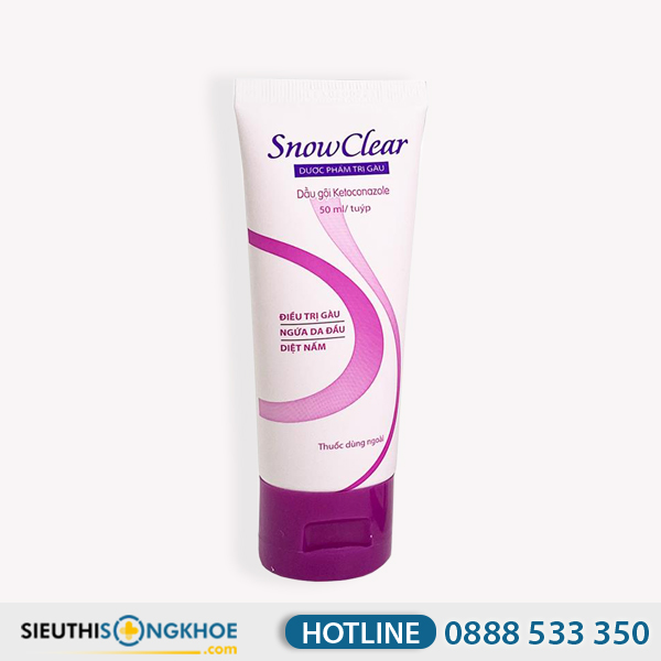 Snow Clear [52.000đ] - Hỗ Trợ Điều Trị Gàu & Viêm Da Đầu