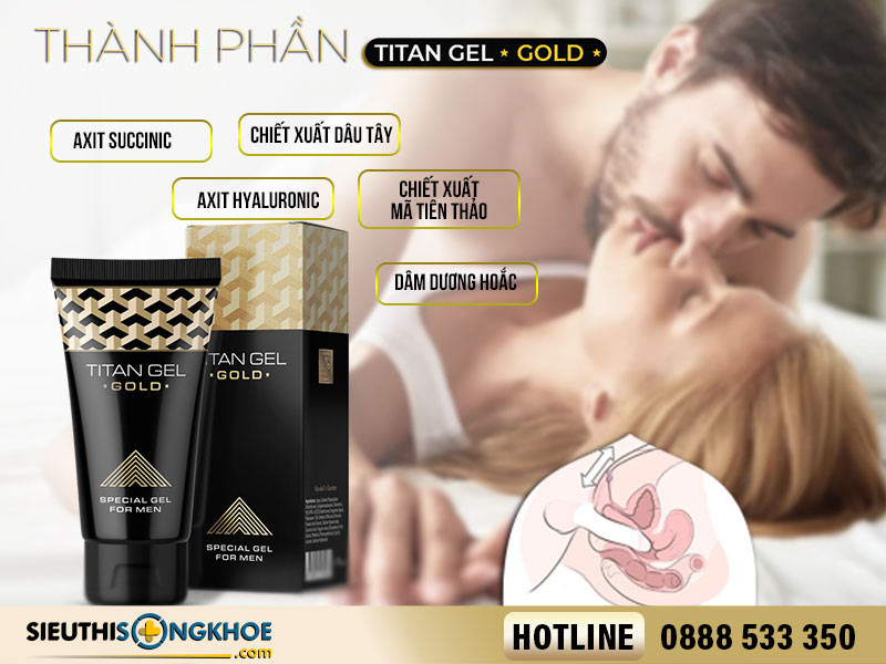 thành phần của titan gel gold