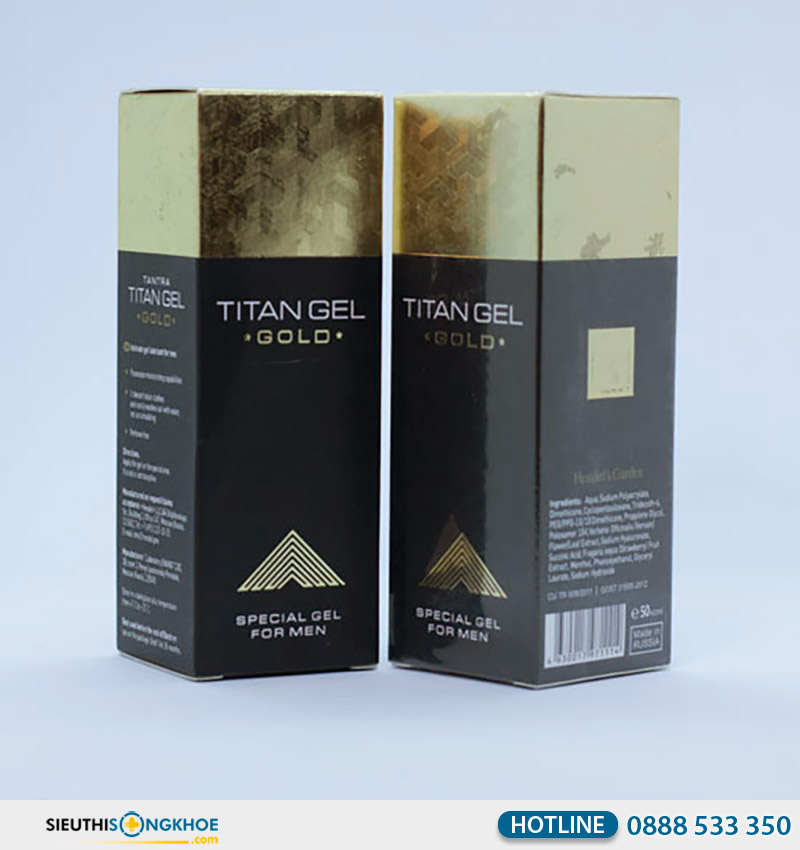 titan gel gold có tác dụng gì