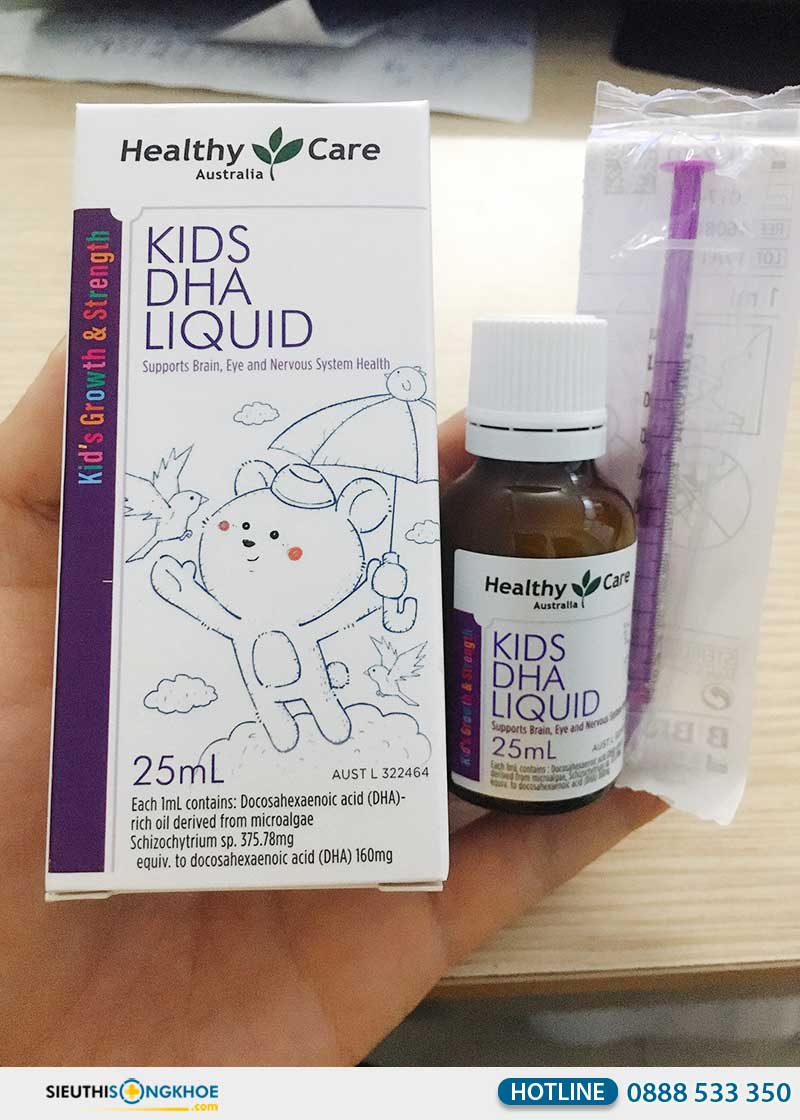cách dùng healthy care kids dha liquid