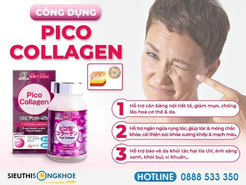 công dụng của pico collagen