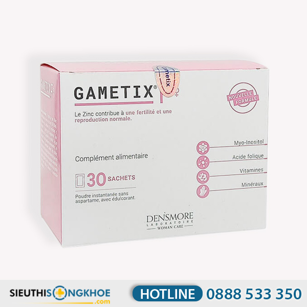 Gametix F - Sản Phẩm Hỗ Trợ Thụ Thai & Cải Thiện Sức Khoẻ Sinh Sản Nữ Giới
