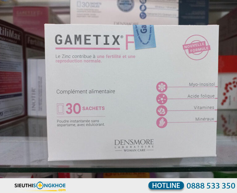 Gametix F [910.000đ] - Hỗ Trợ Ngăn Ngừa & Điều Trị Vô Sinh Nữ Giới