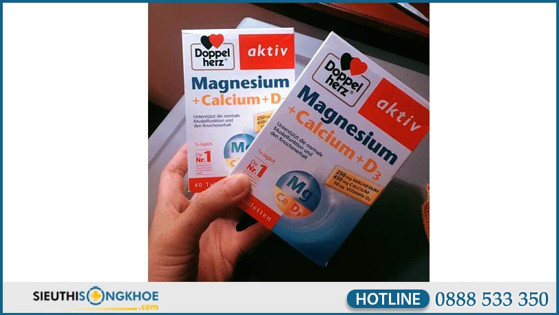 Viên uống Doppelherz Magnesium Calcium D3 có tốt không