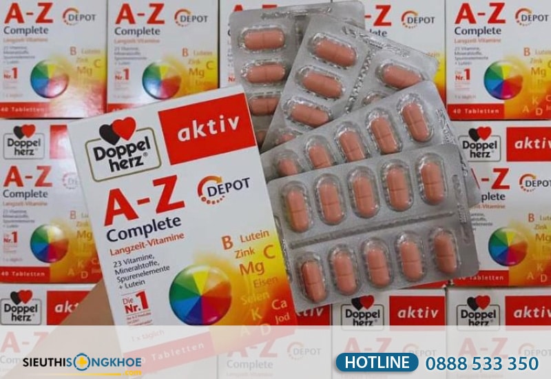 mua viên uống vitamin Doppelherz Aktiv A - Z ở đâu giá tốt