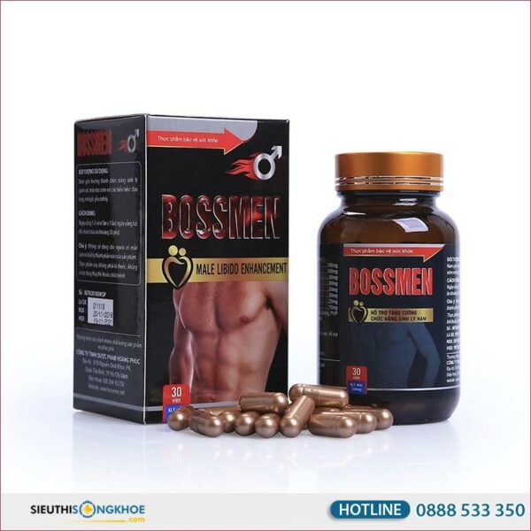 Bossmen {390.000đ} Hỗ Trợ Dâng Tràn Ham Muốn Sinh Lý Nam