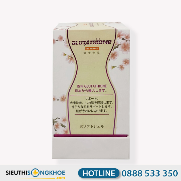 glutathione bc white Glutathione BC White [250.000đ] Hỗ Trợ Dưỡng Trắng Da Toàn Thân