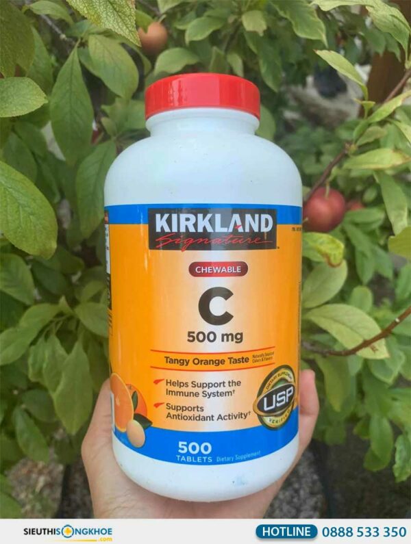 Kirkland Vitamin C 500mg [650.000đ] Hỗ Trợ Tăng Cường Miễn Dịch