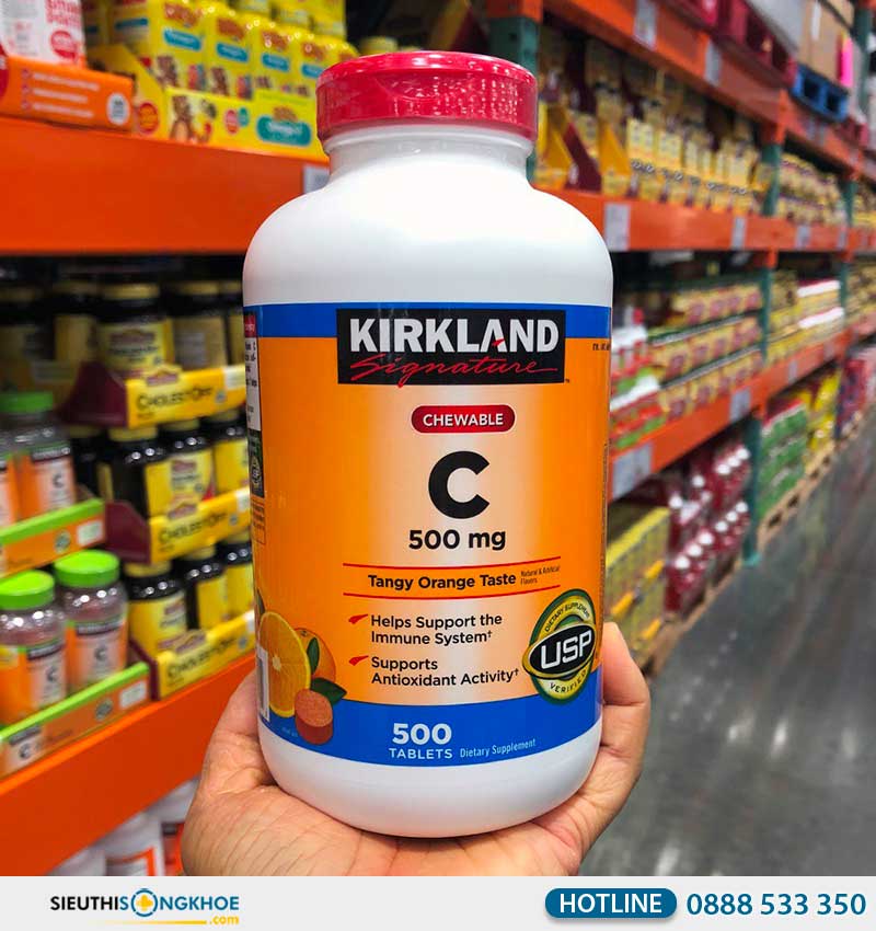 kirkland signature vitamin c 500mg