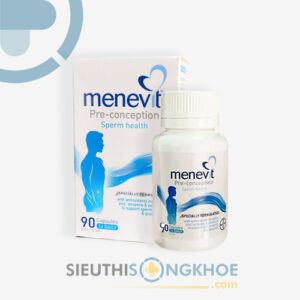 Menevit Bayer – Viên Uống Hỗ Trợ Điều Trị & Ngăn Ngừa Vô Sinh Nam Giới