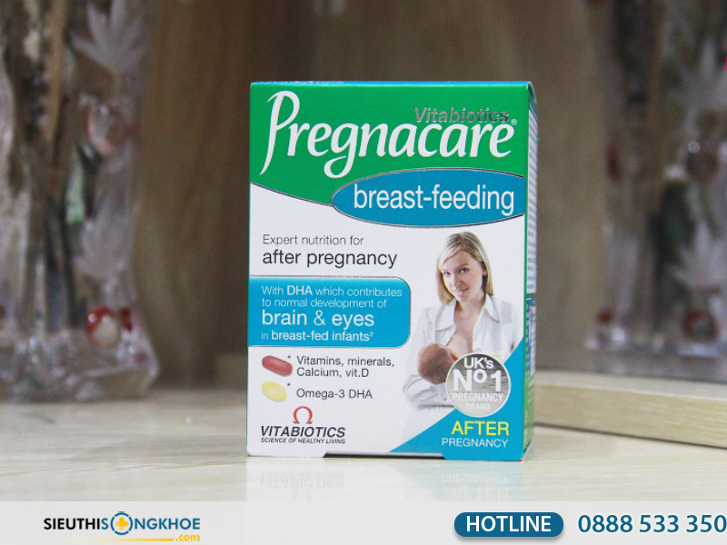 thành phần vitabiotics pregnacare breast-feeding