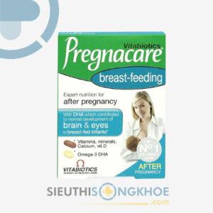 Vitabiotics Pregnacare Breast-Feeding Hỗ Trợ Bổ Sung Vitamin Và Khoáng Chất Cho Mẹ Và Bé Hộp 84 Viên
