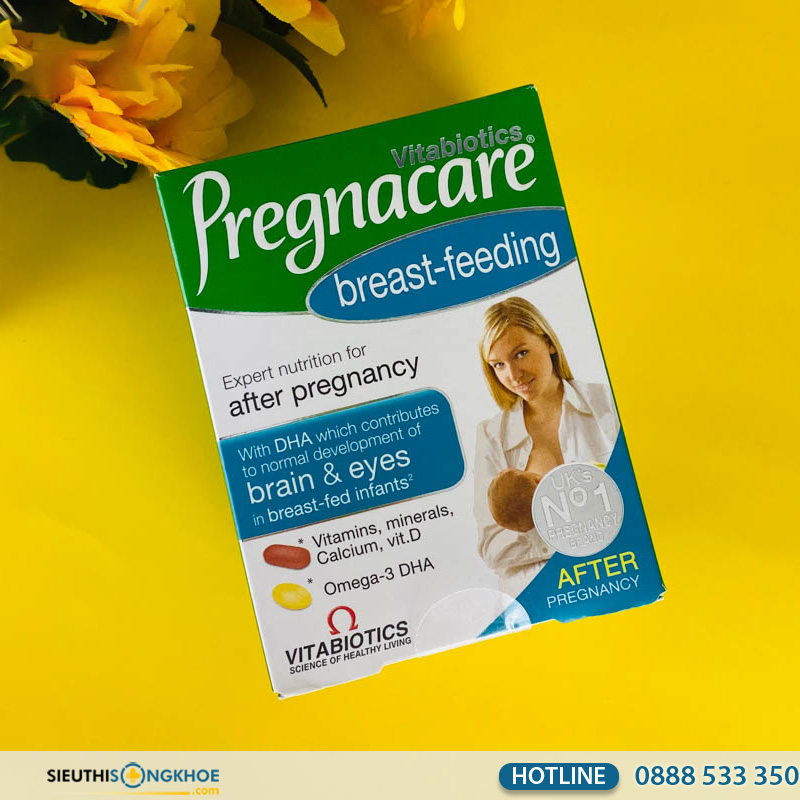 vitabiotics pregnacare breast-feeding chính hãng
