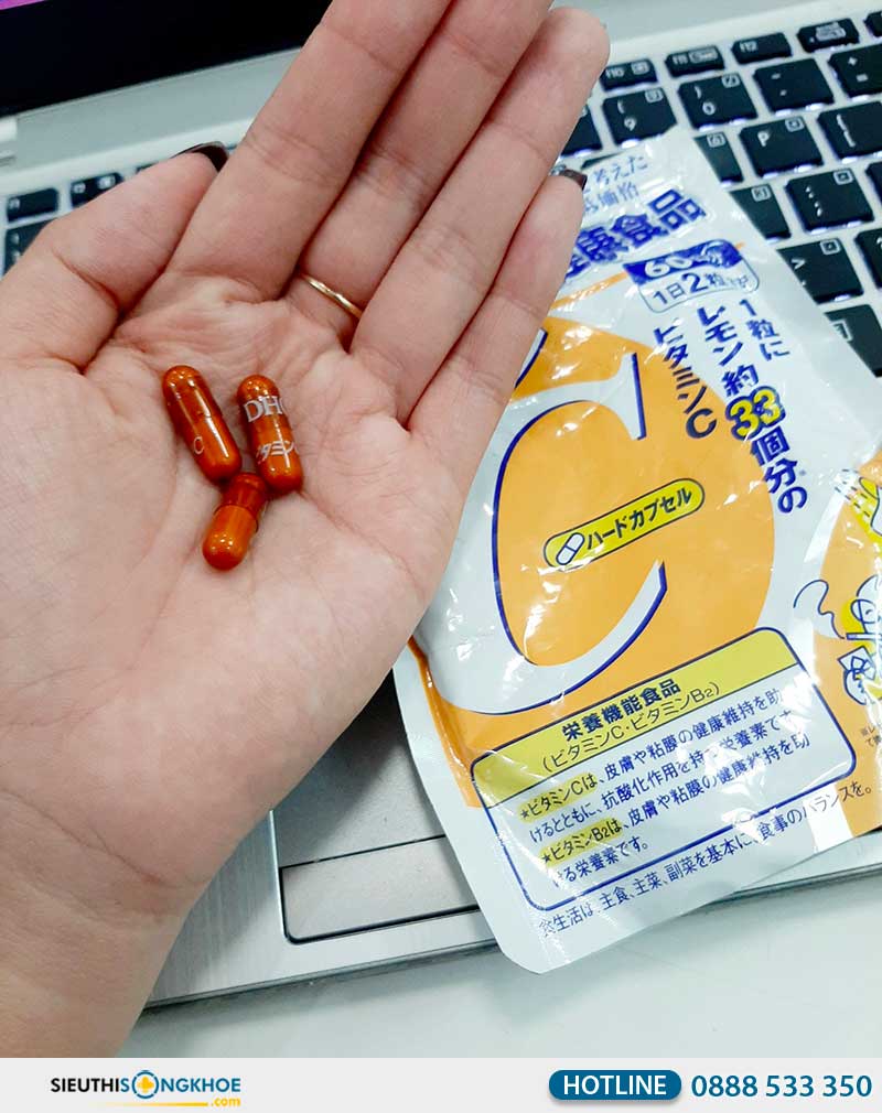 vitamin c dhc 30 ngày