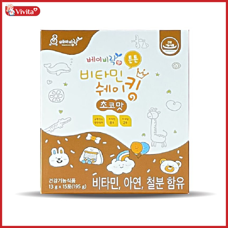 Kẹo vitamin tổng hợp Hàn Quốc cho bé BabyRak