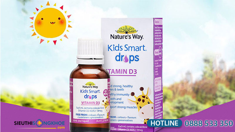 Nature's Way Kids Smart Drops Vitamin D3
