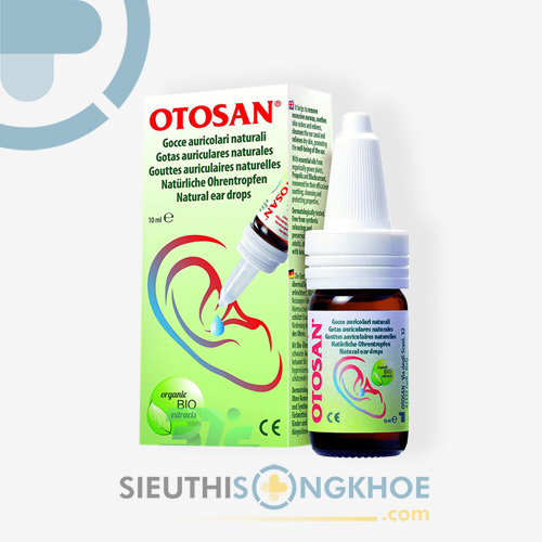 Otosan Natural Ear Drops Hỗ Trợ Giảm Viêm & Làm Sạch Tai Chai 10ml
