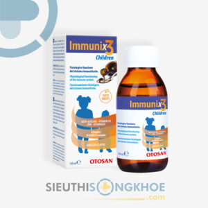 Immunix3 Children Hỗ Trợ Tăng Cường Sức Đề Kháng Cho Trẻ Em Chai 150ml